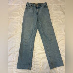 Abercrombie & Fitch Curve Love The 90’s Straight Jeans Ultra High Rise